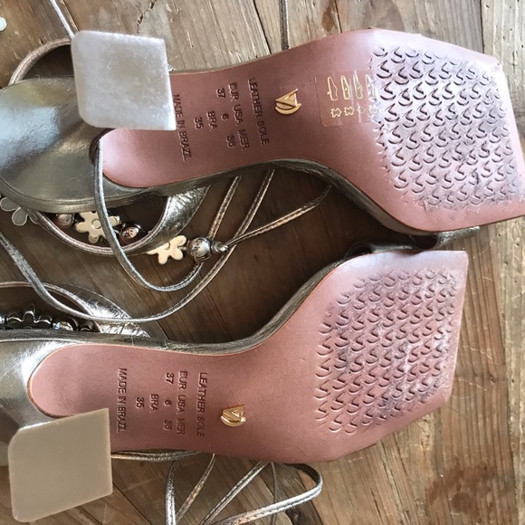 Anthropologie Vincenzo Charm wrap heels - Picture 5 of 8